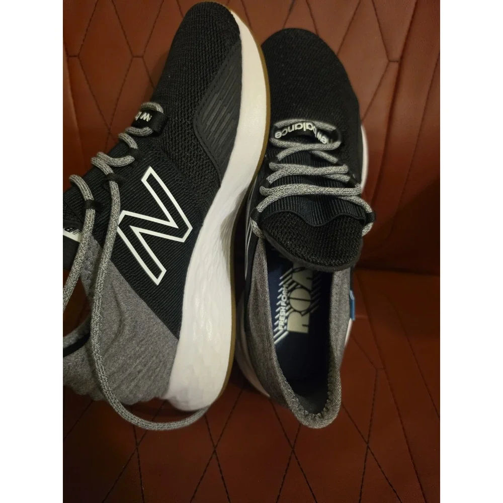 NEW BALANCE Fresh Foam ROAV Running Black Light Aluminum WROAVTK Size US 6.5